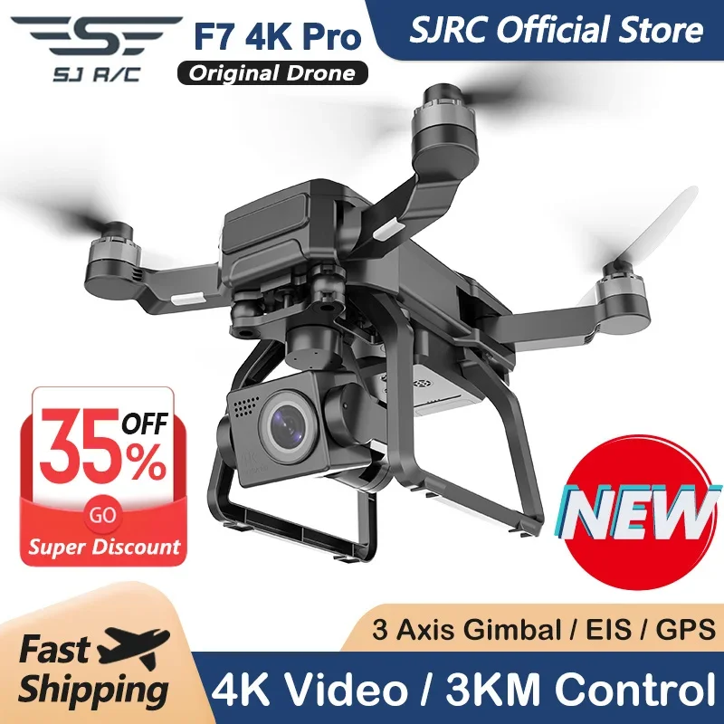 Drone Camera 4K - SJRC F7 4K PRO Camera Drone