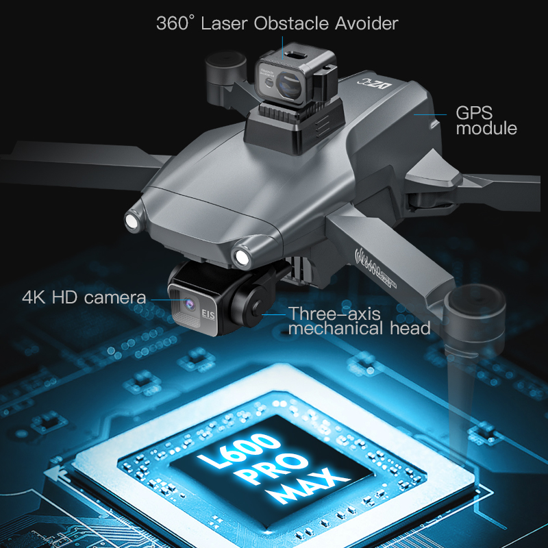 L600 PRO MAX Profesjonalny Gim – Drone Camera Professional recenzja i cena