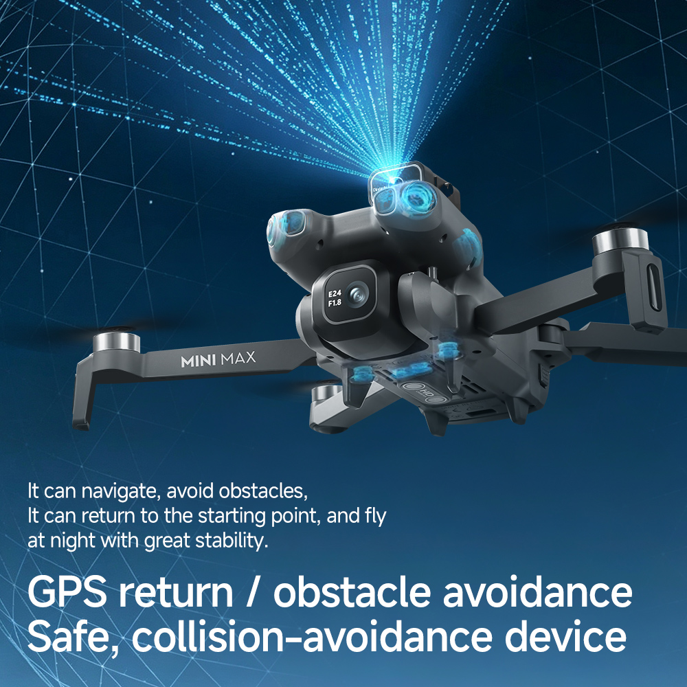 Dron składany V618 MAX GPS z e – Drone Camera Professional recenzja i cena