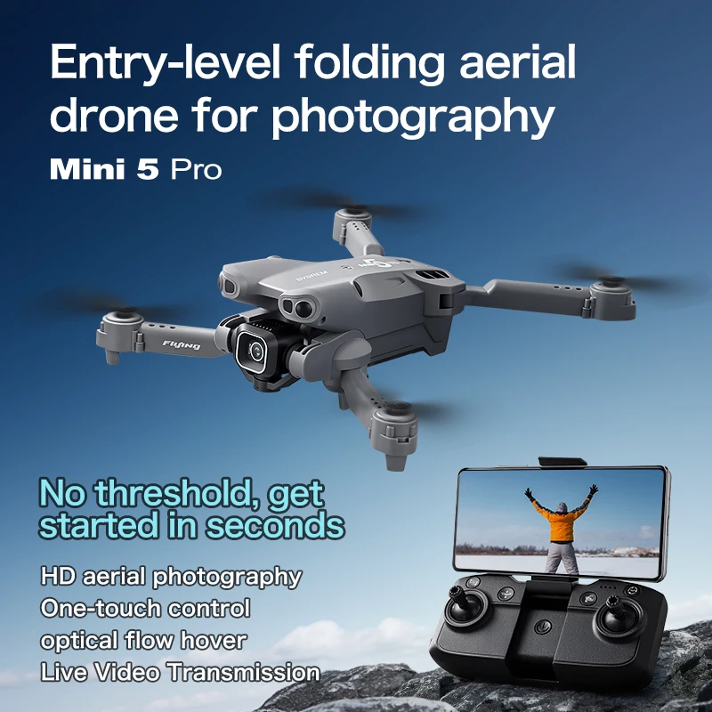 Dron Lenovo Mini 5 Pro 8K z po – Drone Camera Professional recenzja i cena