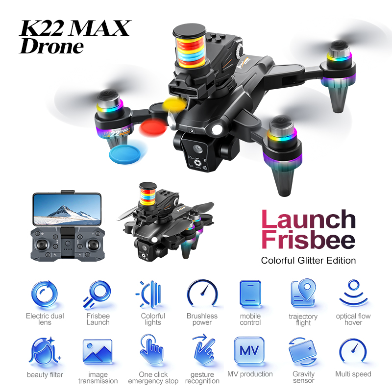 JCMO K22 MAX Frisbee Launch Dr – Drone Camera 4K recenzja i cena